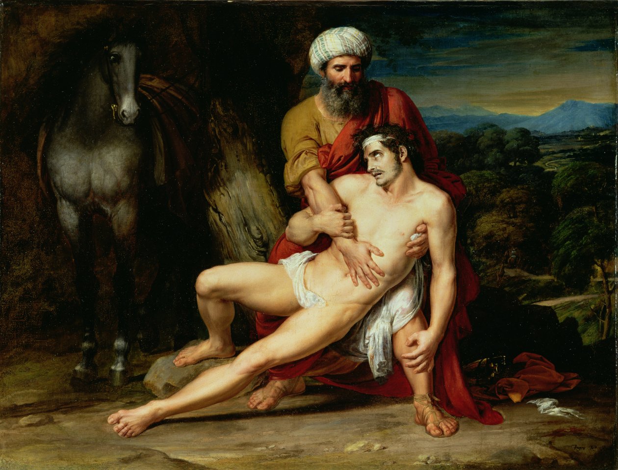 السامري الصالح بواسطة رافائيل تيجيو
