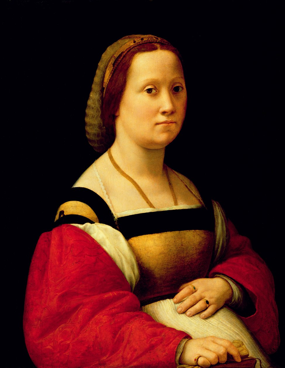 المرأة الحامل ، La Donna Gravida ، c.1505-07 بواسطة رافايللو سانزيو رافائيل