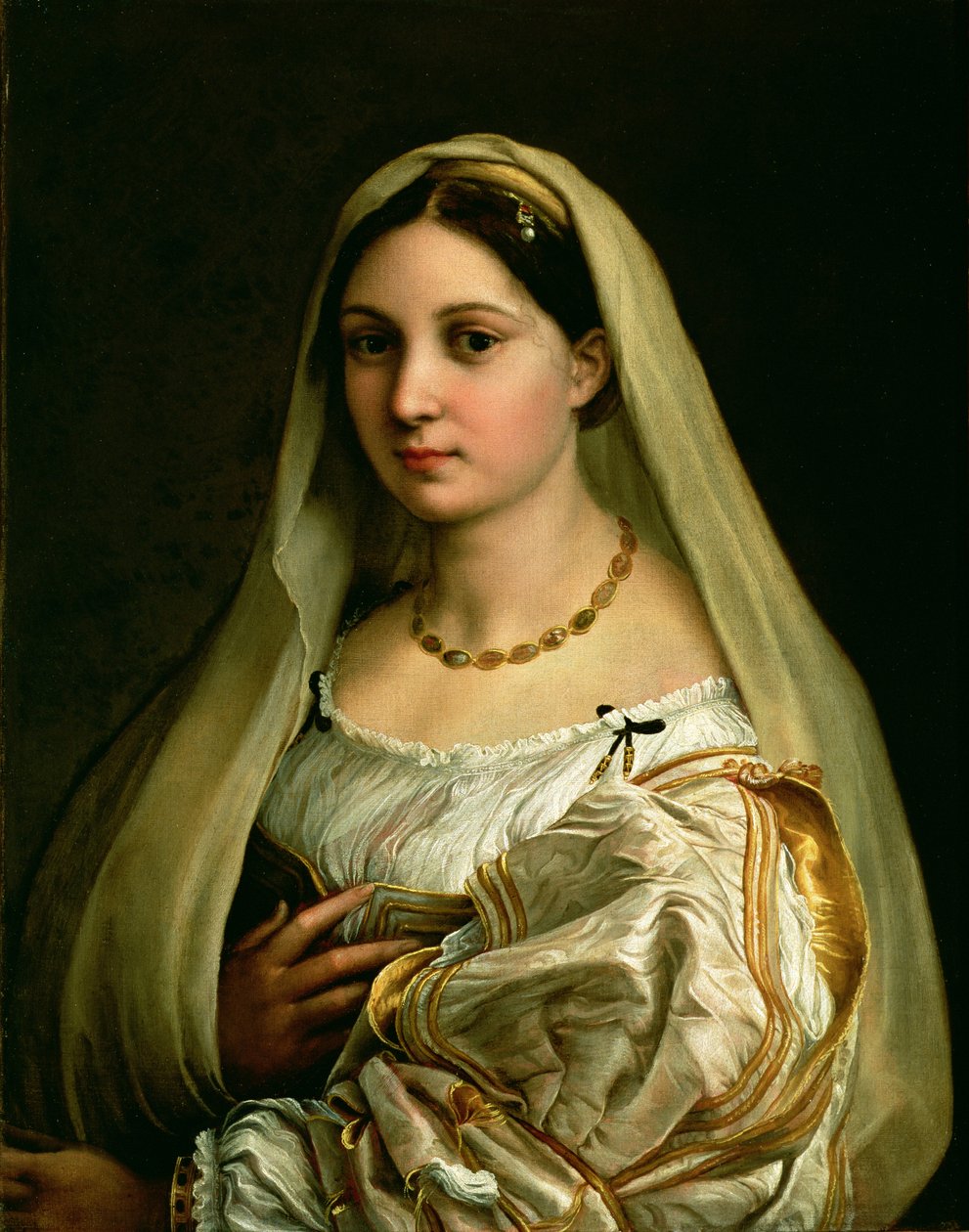 المرأة المحجبة ، أو La Donna Velata ، c.1516 بواسطة رافايللو سانزيو رافائيل