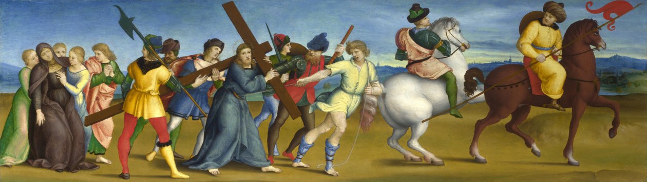 موكب كالفاري ، 1504-1505 بواسطة رافايللو سانزيو رافائيل
