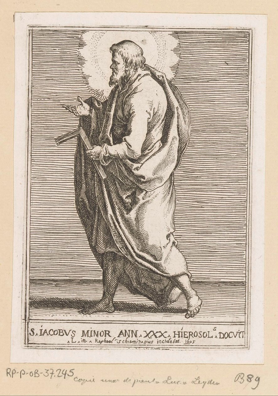 القديس يعقوب الصغرى بواسطة Raffaello Schiaminossi