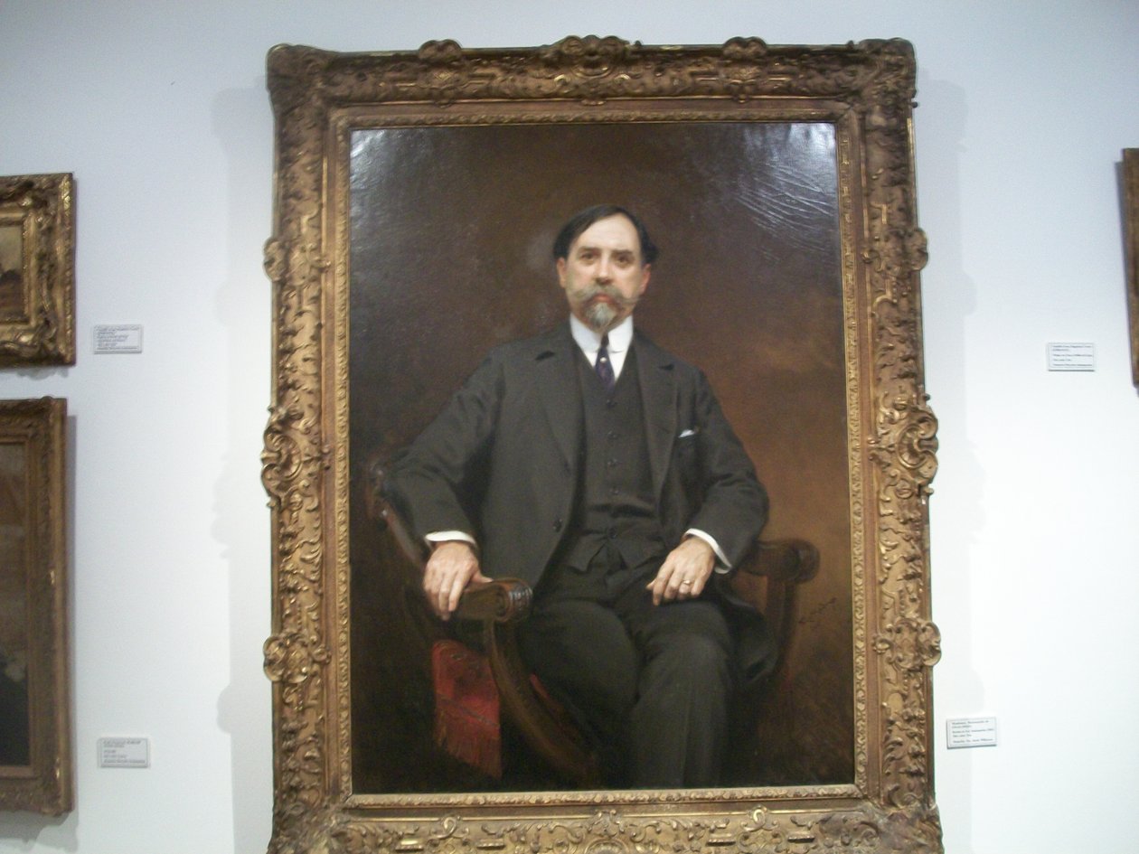 صورة للدكتور خوسيه سانتامارينا بواسطة Raimundo de Madrazo y Garreta