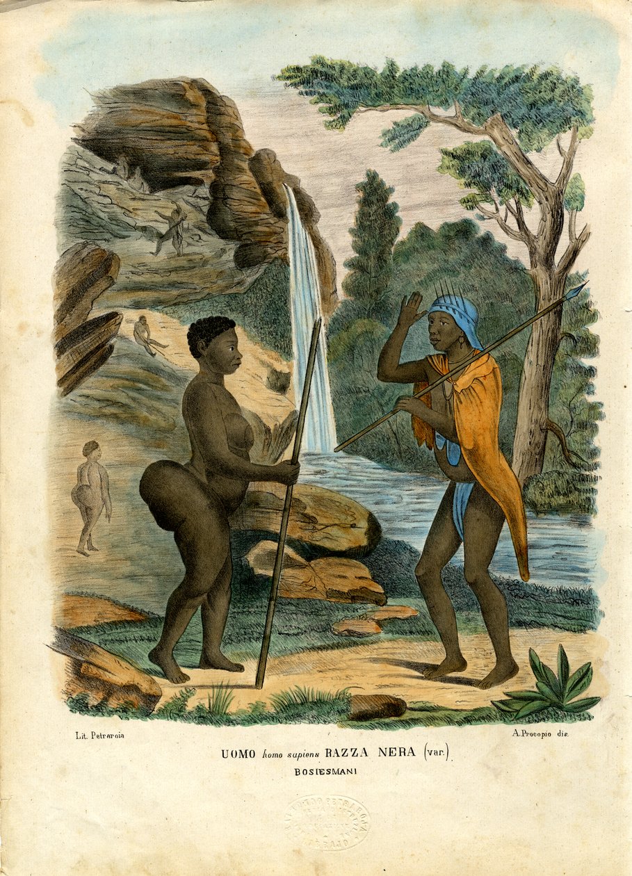 Hottentots ، 1863-1879 بواسطة رايموندو بيترارويا