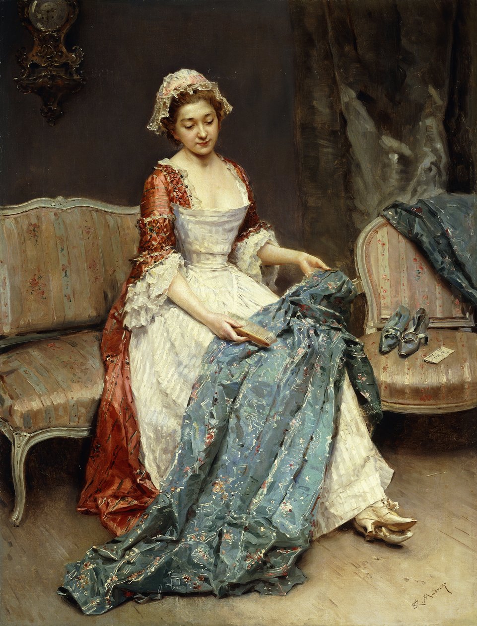 بعد الكرة ، بواسطة Raimundo de Madrazo y Garreta