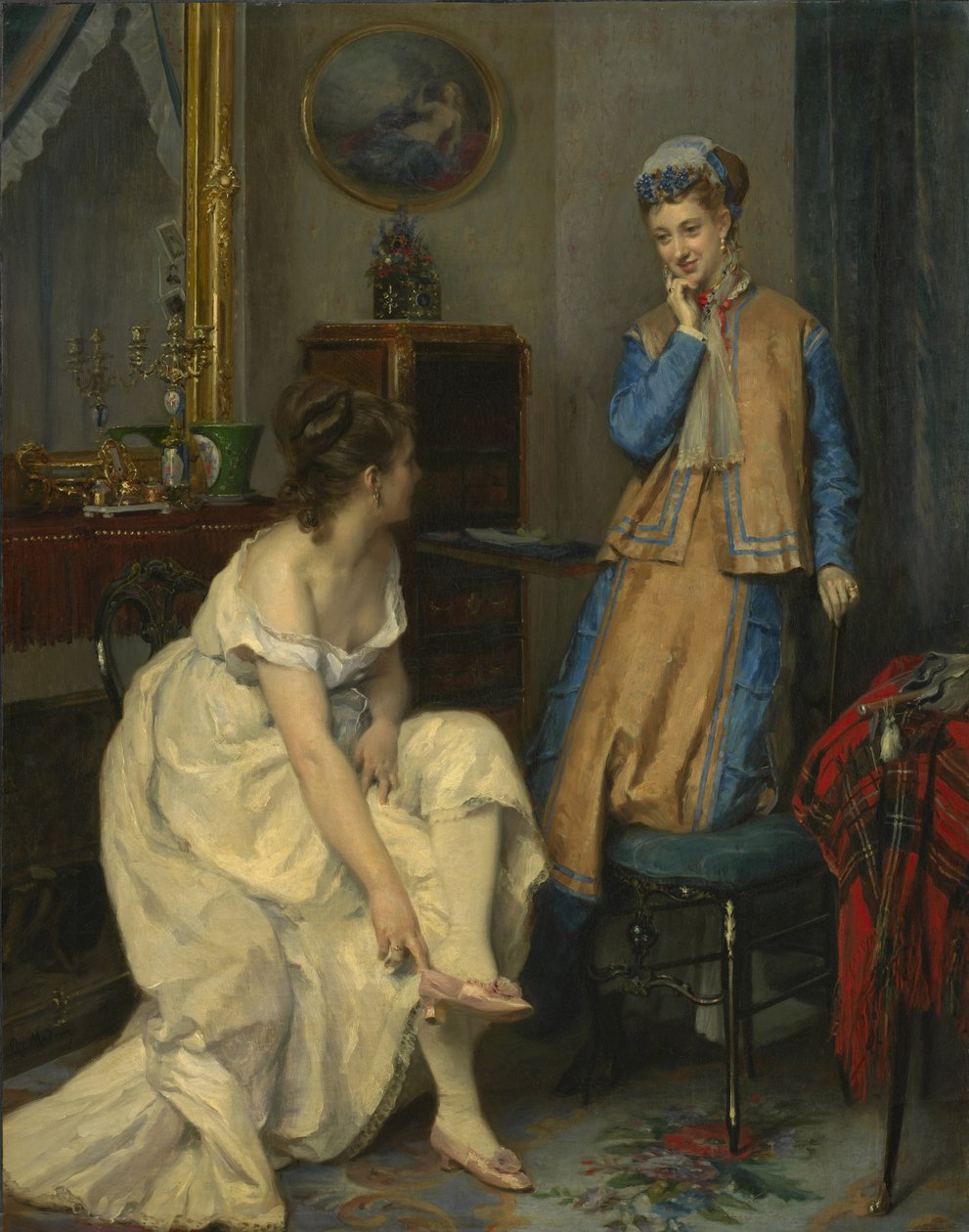 الثقة ، ج 1870 بواسطة Raimundo de Madrazo y Garreta