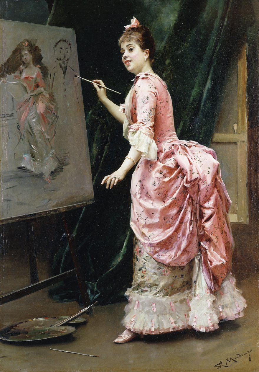 في الدراسة؛ في الدراسة، بواسطة Raimundo de Madrazo y Garreta