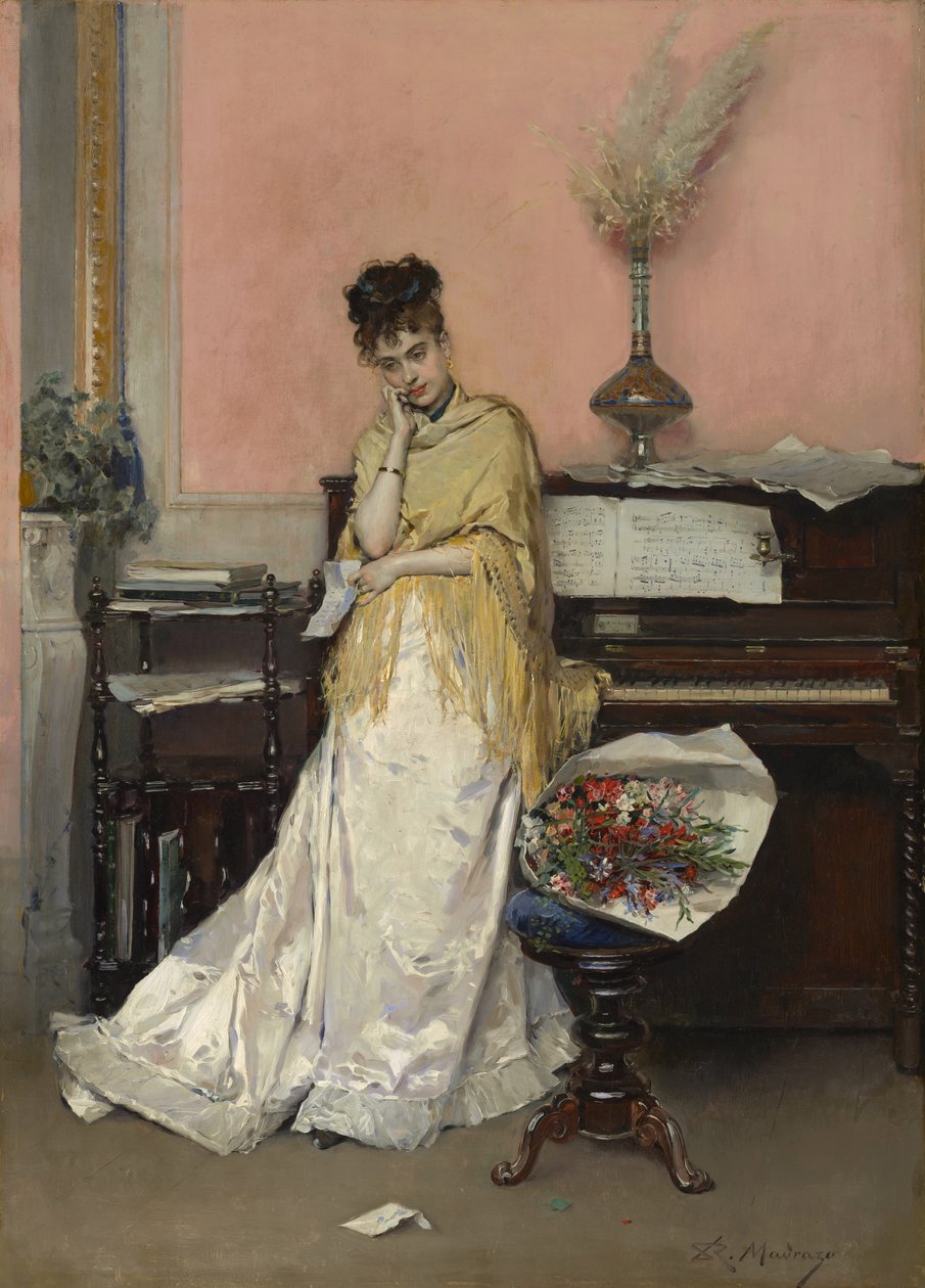 خيالية - الرسالة ، 1870s بواسطة Raimundo de Madrazo y Garreta