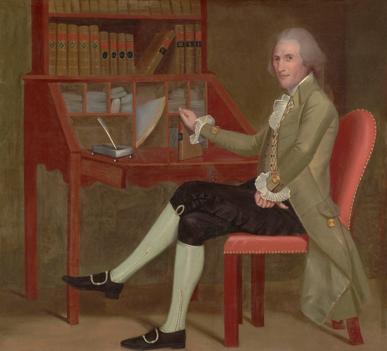 صورة ديفيد بالدوين ، 1790 بواسطة رالف إيرل