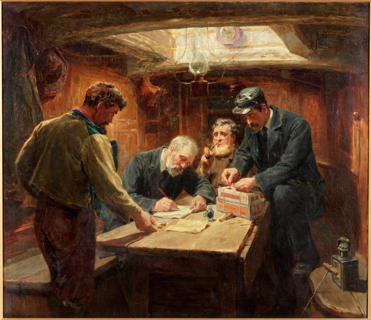 واجب مدفوع ، 1896 بواسطة رالف هيدلي
