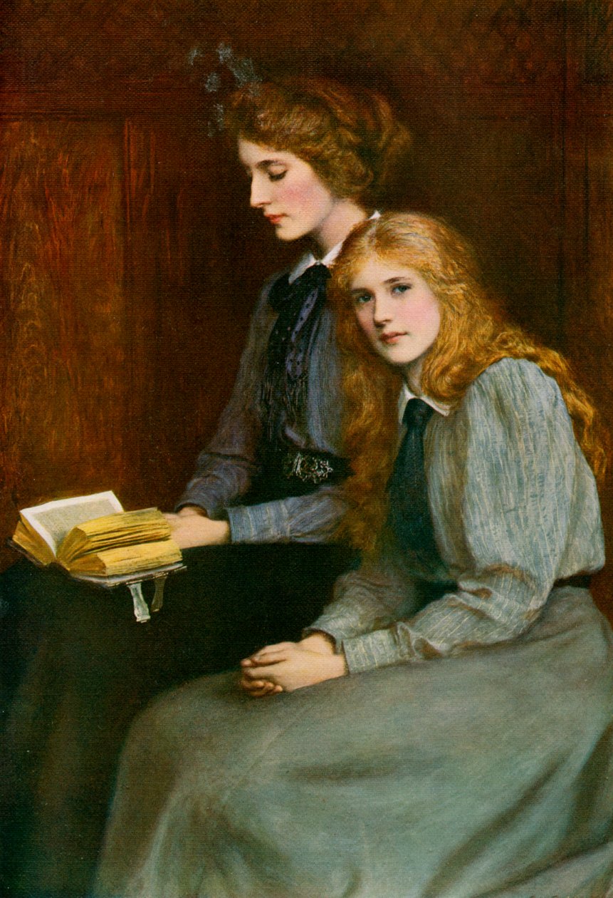 "الأخوات" ، 1900 ، 1912. بواسطة رالف الطاووس
