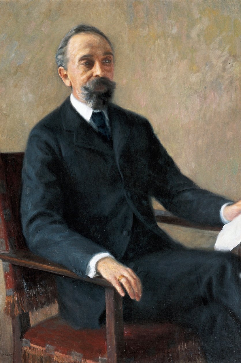 Joan Maragall i Corina, painting by Ramon Pichot i Girones بواسطة رامون بيشوت جيرونيس