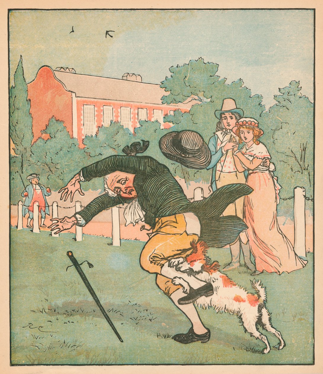 رجل جيد من Islington من قبل الكلب ، c1879. بواسطة راندولف كالديكوت