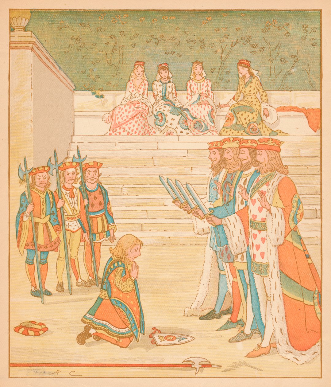 أعاد القلوب ، أعاد تلك الفطائر ، وتعهد بأن لم يعد يسرق ، 1880. بواسطة راندولف كالديكوت