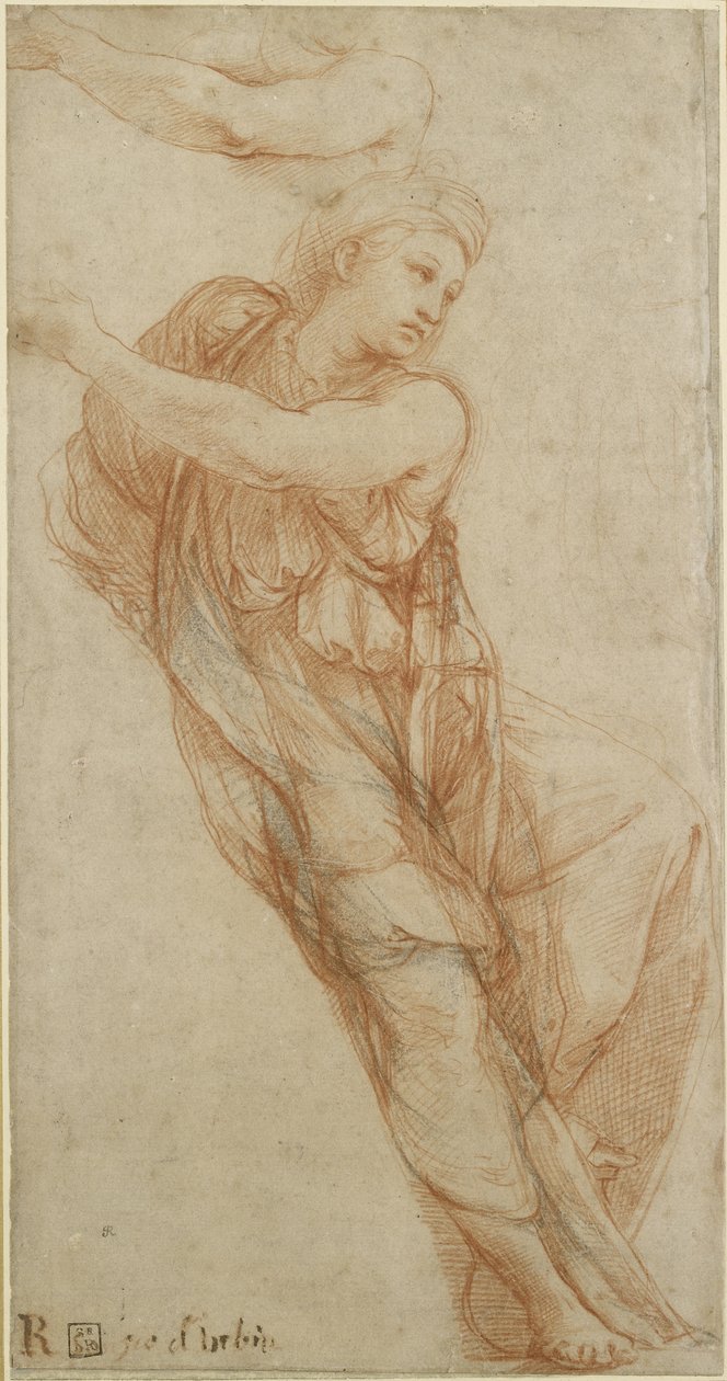 The Phrygian Sibyl، WA1846.203 بواسطة رافايللو سانزيو رافائيل