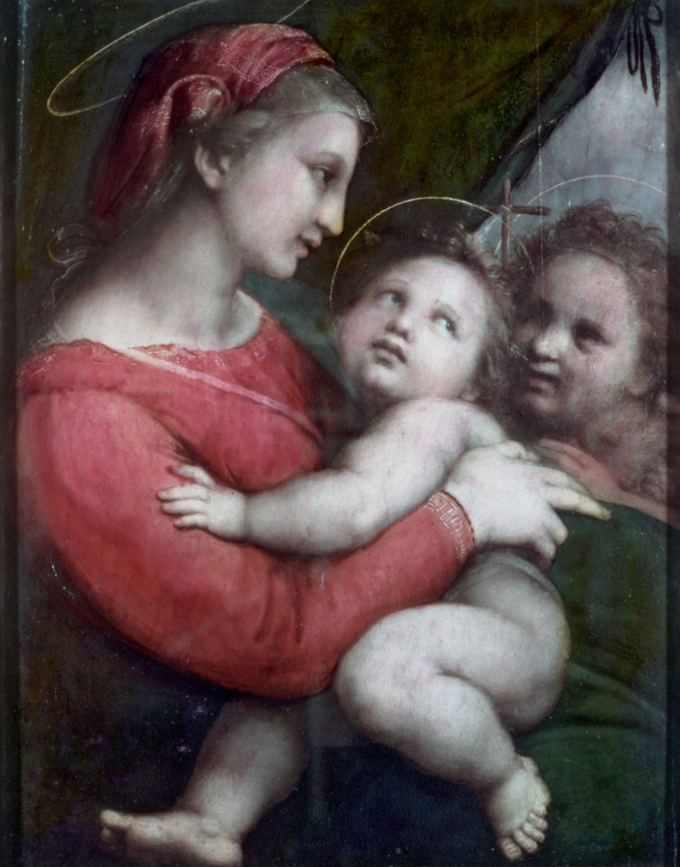 مادونا ديلا تندا ، c.1512 بواسطة رافايللو سانزيو رافائيل