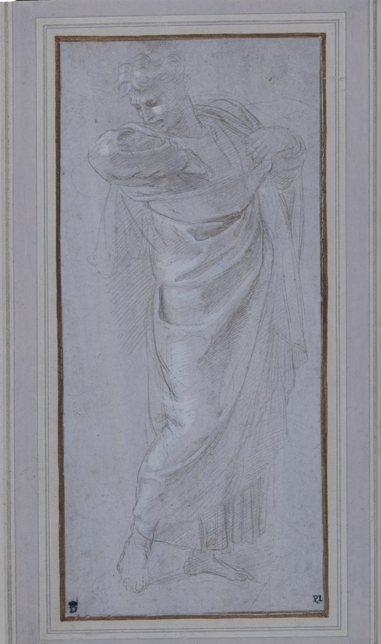 St. Paul rending his garments بواسطة رافائيل