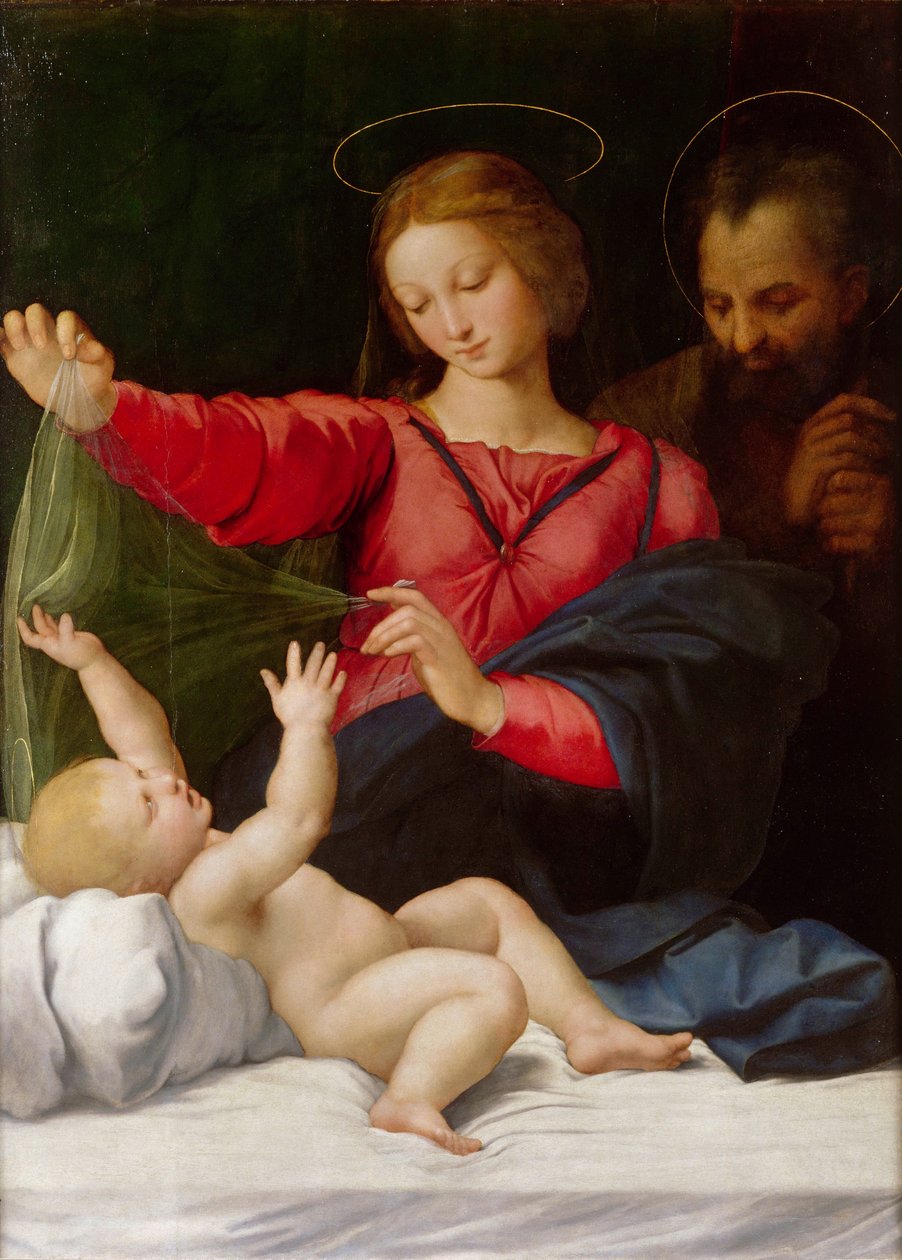 مادونا لوريتو ، c.1508 بواسطة رافايللو سانزيو رافائيل