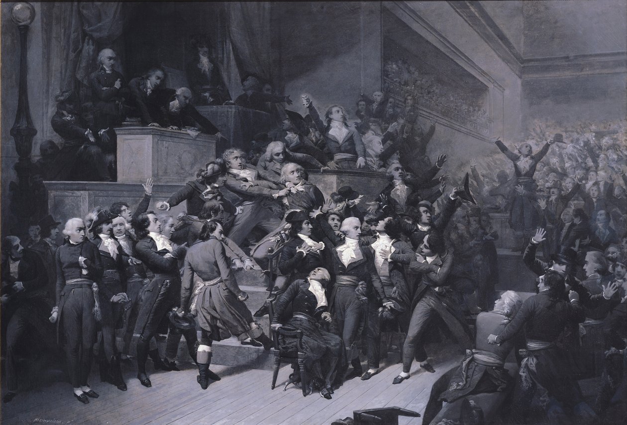 ال ثيرميدور التاسع ، حوالي 1840 بواسطة ريمون كوينساك مونفويزين