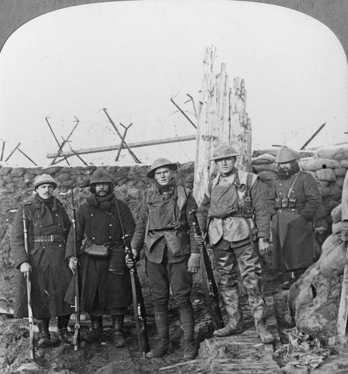 المدفعية الآلية لويس ، Hollebeke ، بلجيكا ، الحرب العالمية الأولى ، c1914-c1918. بواسطة واقعية يسافر الناشرين
