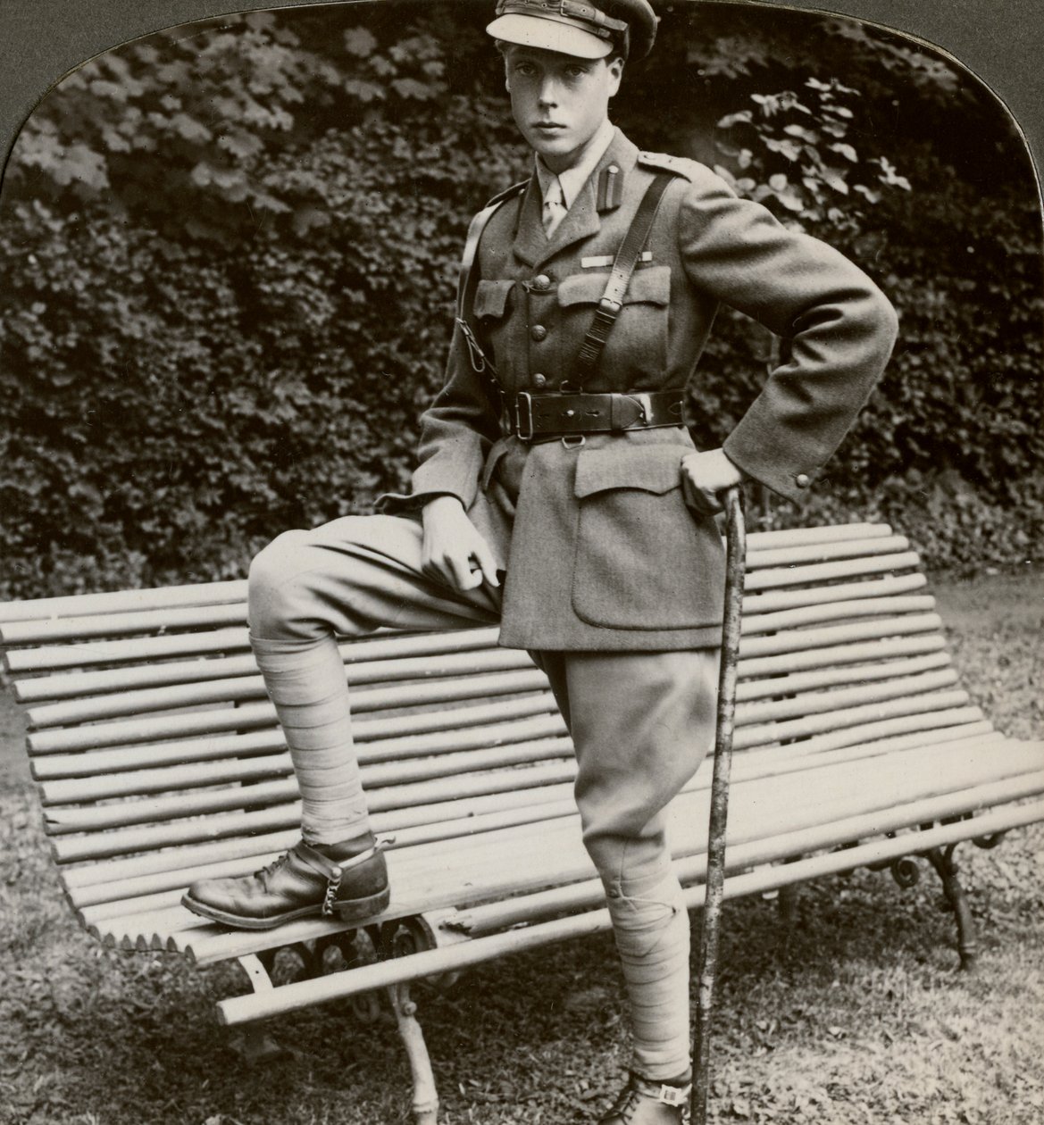 أمير ويلز بالزي العسكري ، فرنسا ، الحرب العالمية الأولى ، 1914-1918. بواسطة واقعية يسافر الناشرين