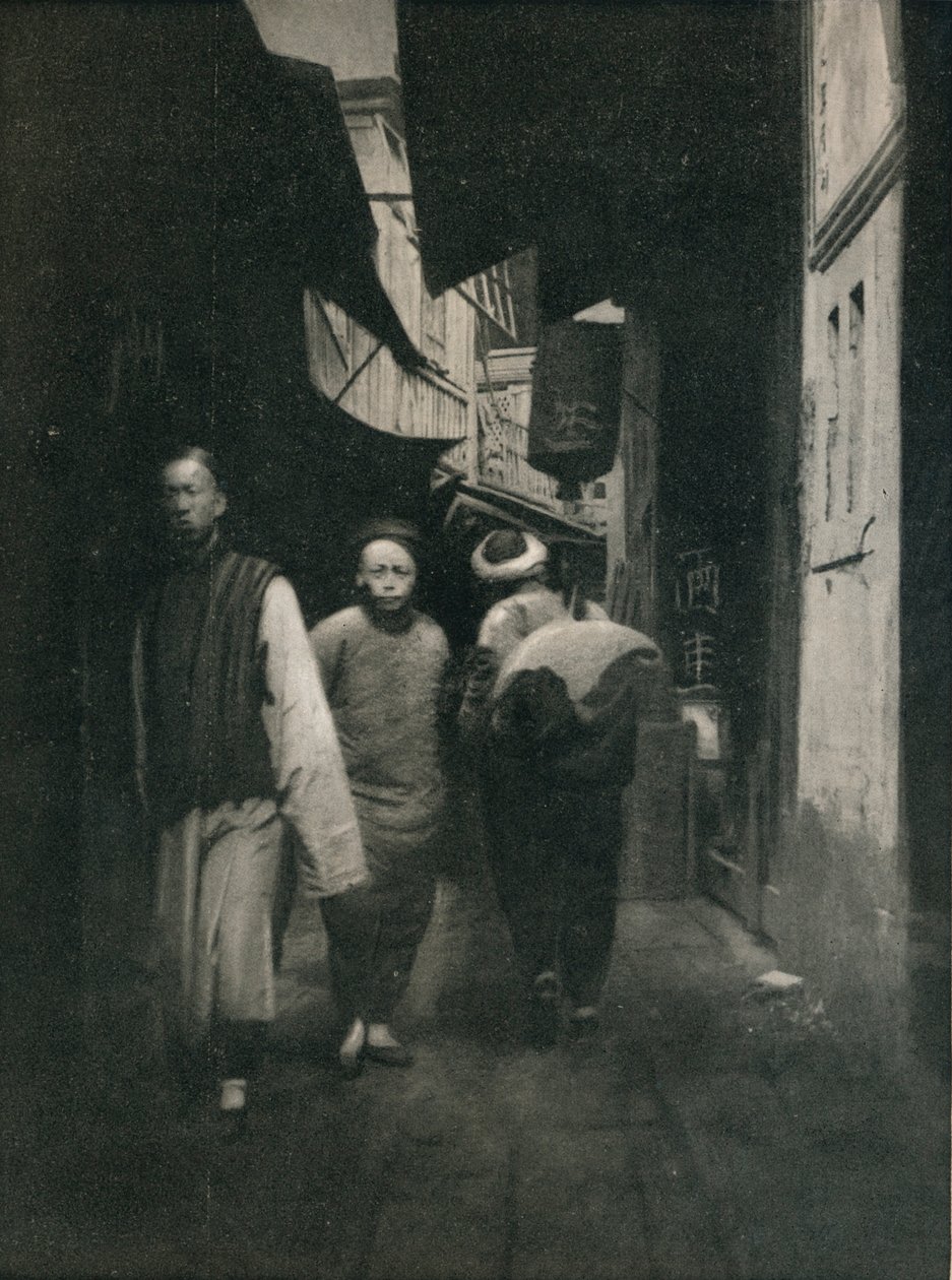 شارع في الصين ، c1927 ، 1927 بواسطة ريجنالد بلفيلد