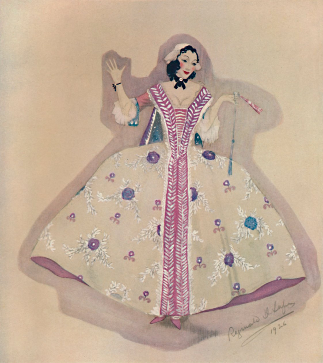 "تصميم الأزياء" ، 1926 ، 1927 بواسطة ريجنالد ليف