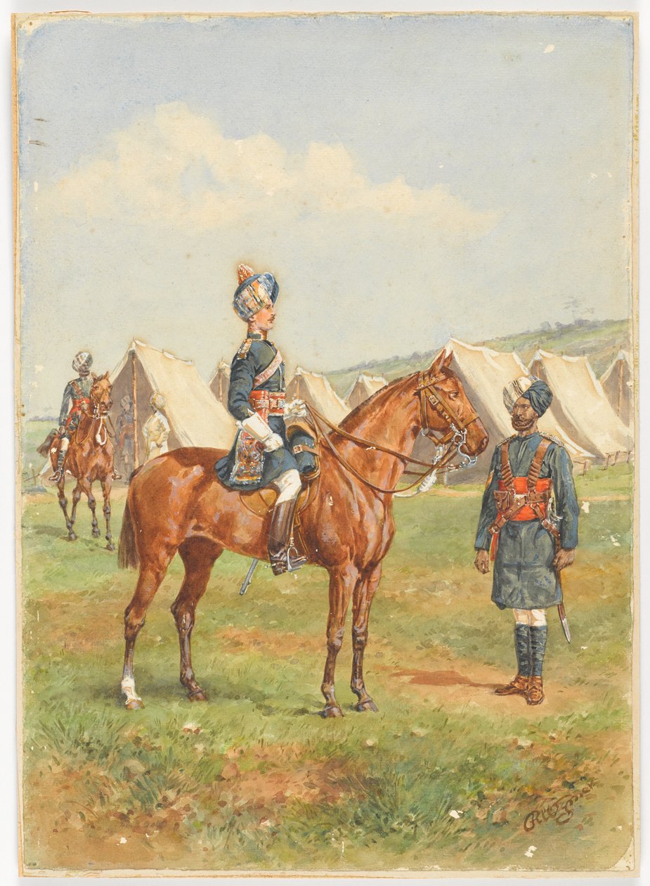 سلاح الفرسان الثاني عشر ، 1910 بواسطة Reginald Wymer