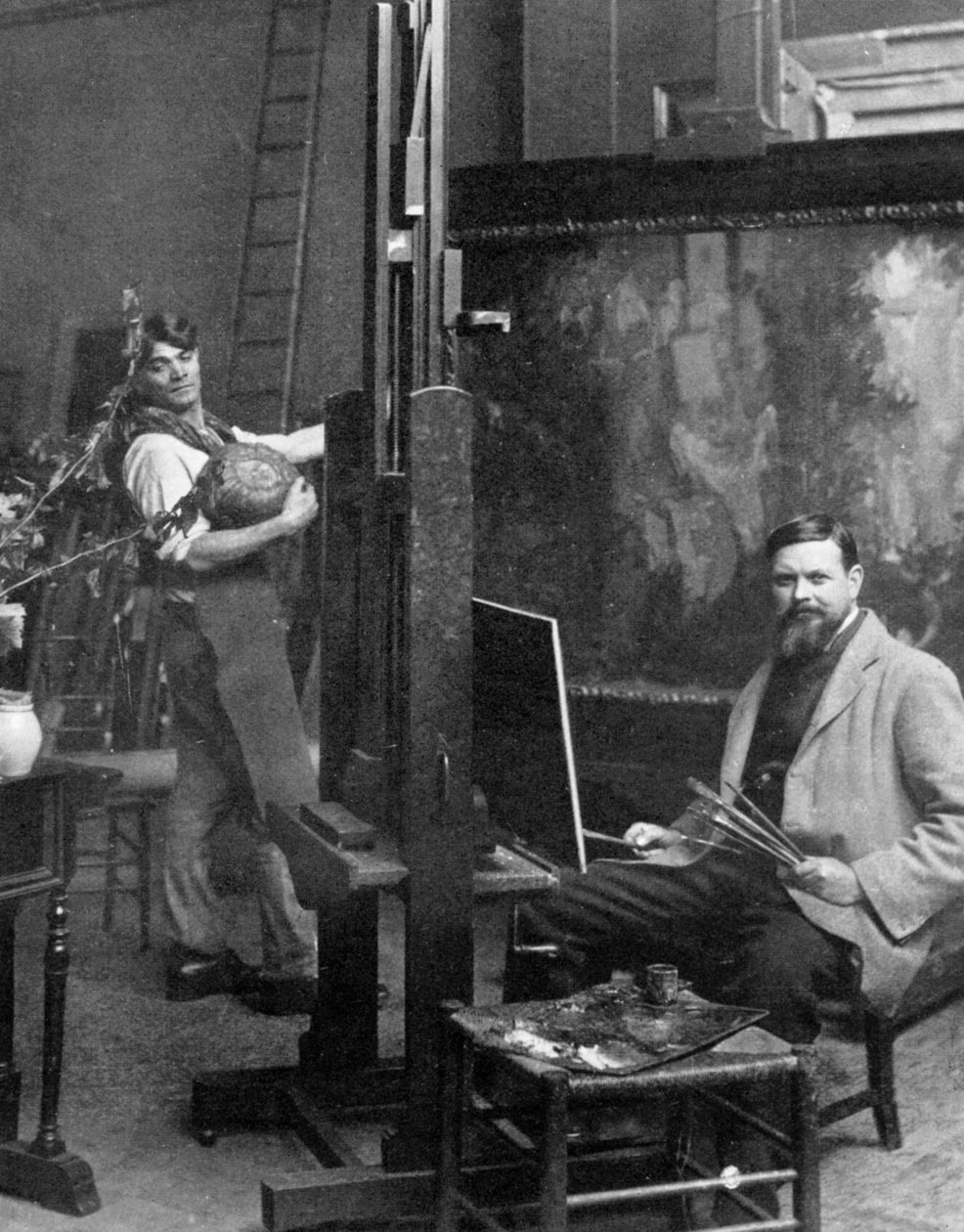 السير فرانك Brangwyn 1867-1956 ، الفنان الويلزي ، 1911-1912. بواسطة راينولد ثيلي