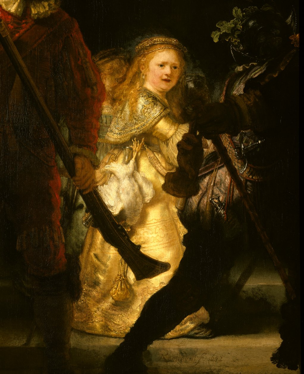 شركة Frans Banning Cocq و Willem van Ruytenburch بواسطة رامبرانت فان راين