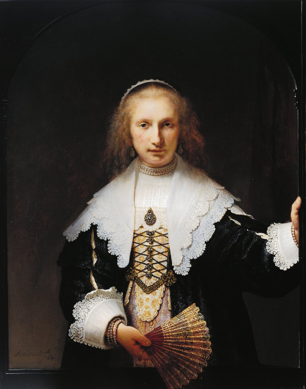 Agatha Bas (1611-58) بواسطة رامبرانت فان راين