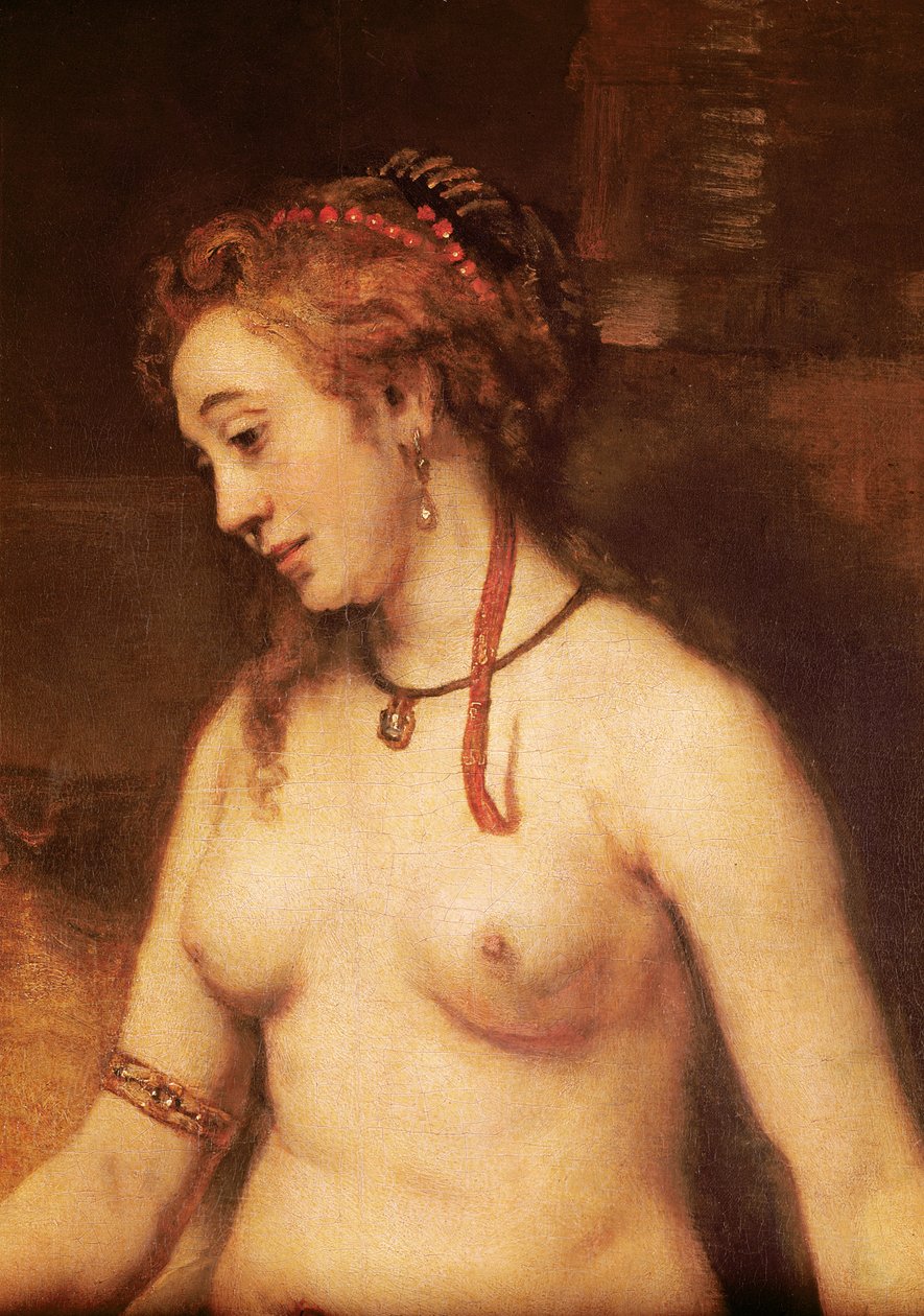 Bathsheba Bathing ، 1654 (تفاصيل 44593) بواسطة رامبرانت فان راين