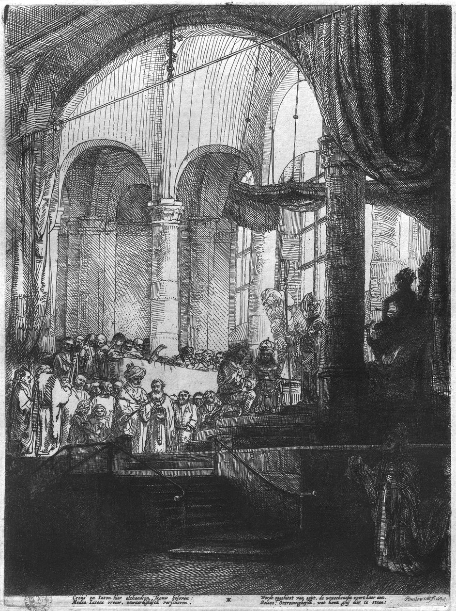 المدية ، أو زواج جايسون وكريوسا ، 1648 بواسطة رامبرانت فان راين