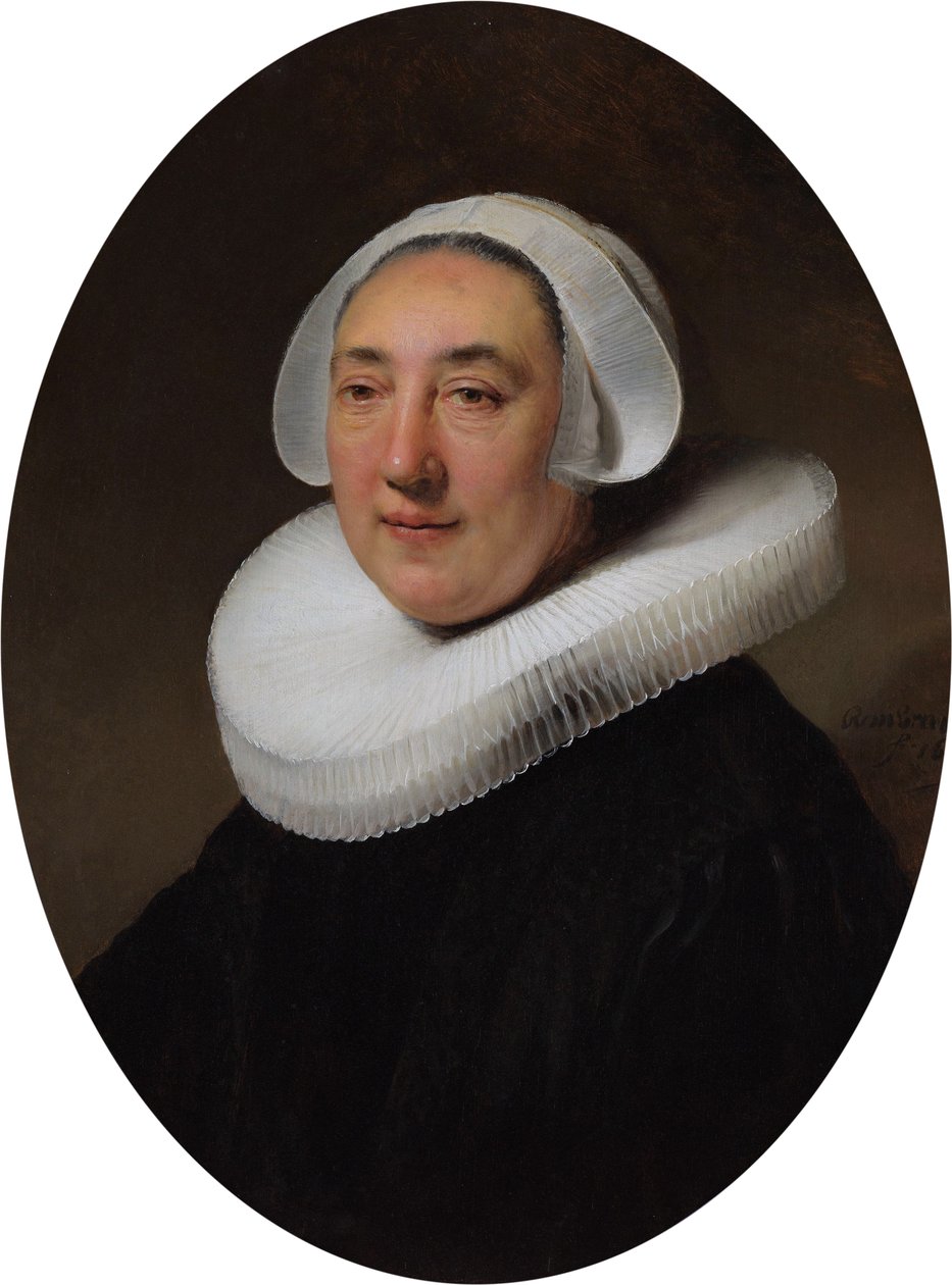 صورة Haesje Jacobsdr. من Cleyburg (....- 1641) بواسطة رامبرانت فان راين