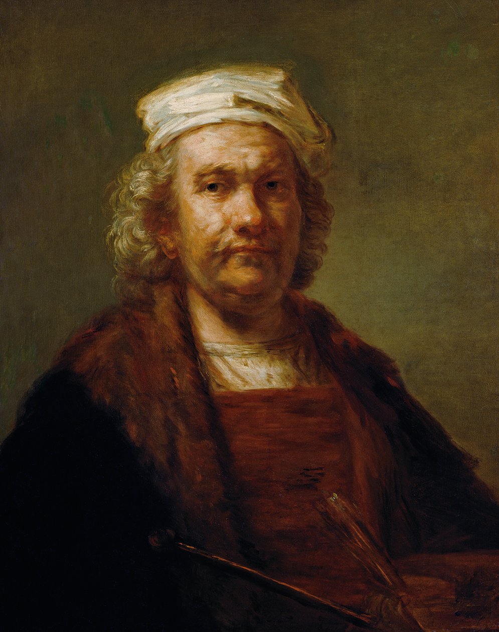 صورة الذات ، c.1660-63 بواسطة رامبرانت فان راين