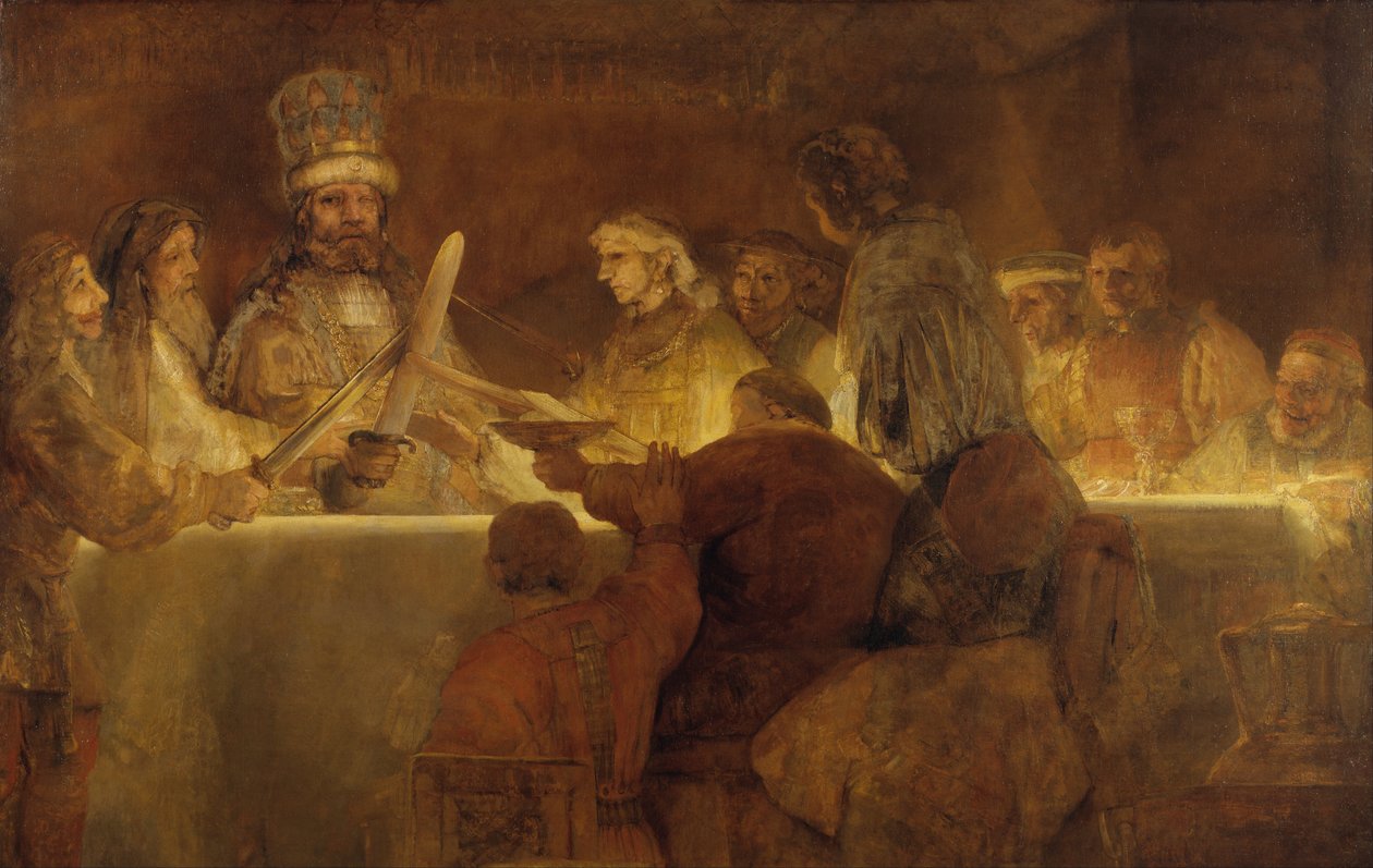مؤامرة Batavians تحت Claudius Civilis بواسطة رامبرانت فان راين