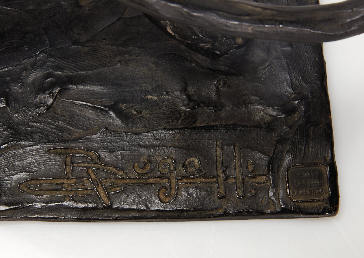 مشي النمر ، مرفوعة الساق الخلفية ، حوالي 1904 (برونزي مشمس) بواسطة رامبرانت بوجاتي