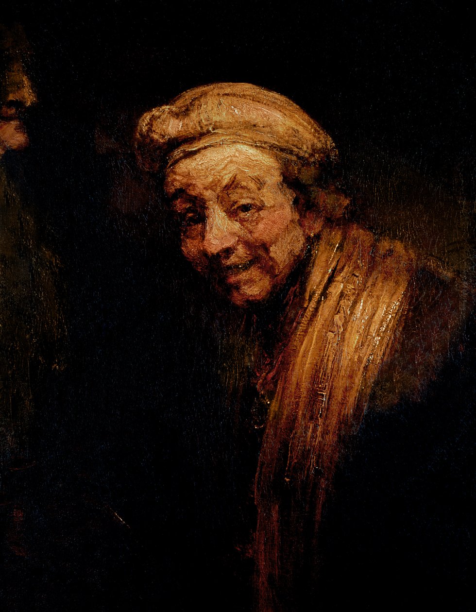 بورتريه ذاتي ، حوالي 1668-9 (زيت على قماش) بواسطة رامبرانت فان راين