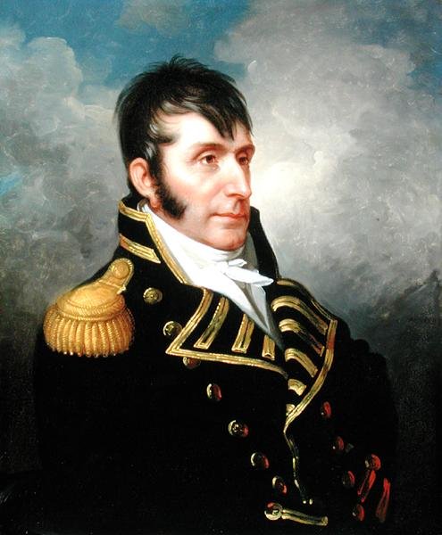 جاكوب جونز (1768-1850) ، USN ، حوالي 1812 (زيت على قماش) بواسطة رامبرانت بيل