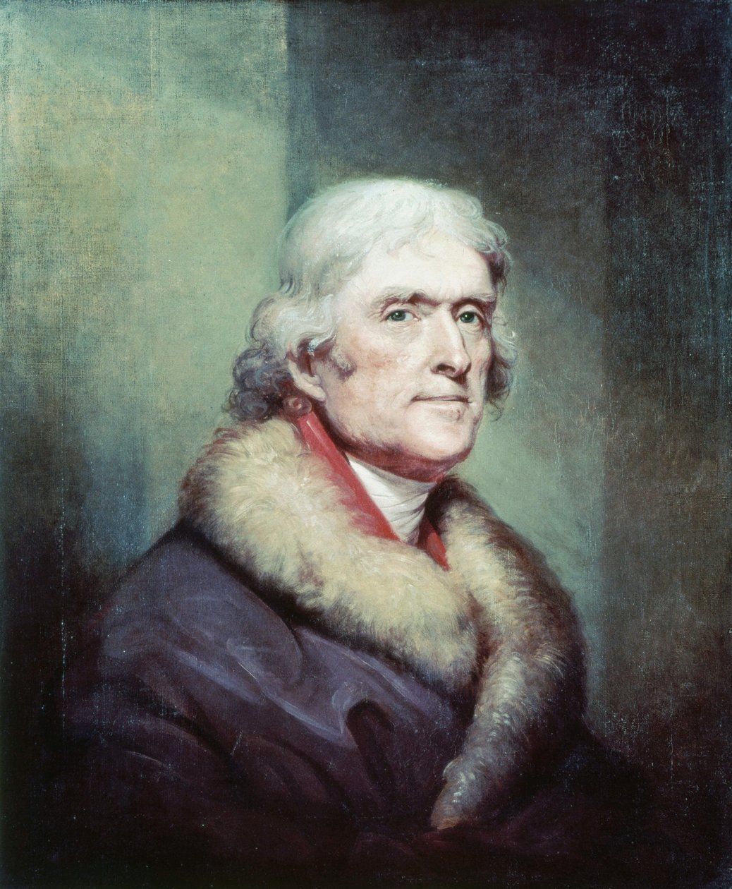 صورة لتوماس جيفرسون (1743 - 1826) بواسطة رامبرانت (1778 - 1860). بواسطة رامبرانت بيل