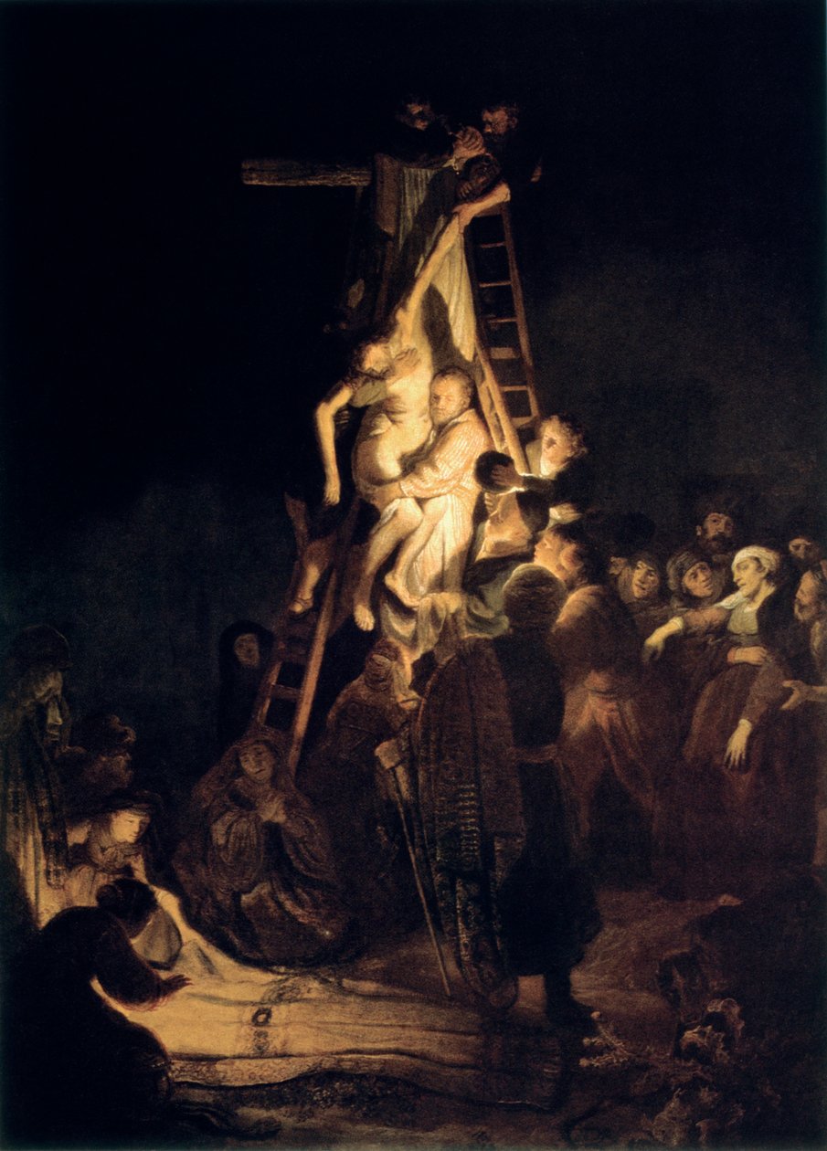 النزول من الصليب ، 1634 بواسطة رامبرانت فان راين
