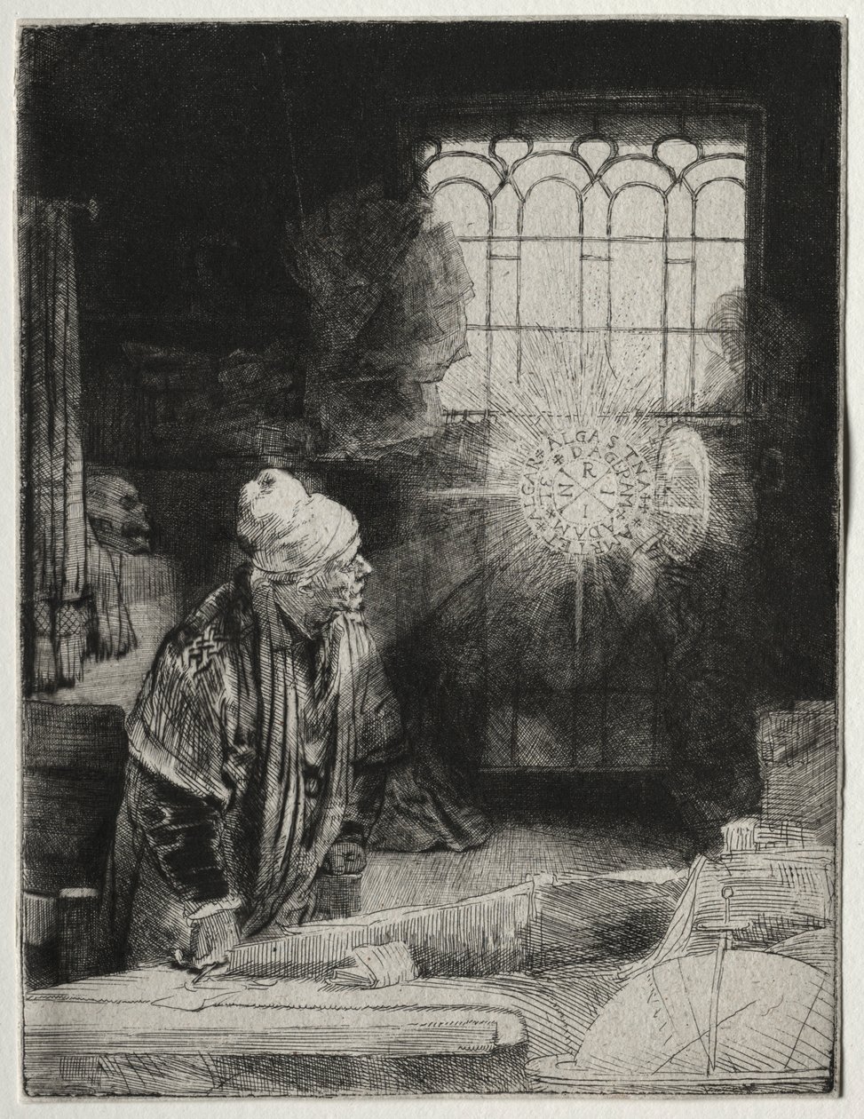 فاوست ، ج. 1652. بواسطة رامبرانت فان راين