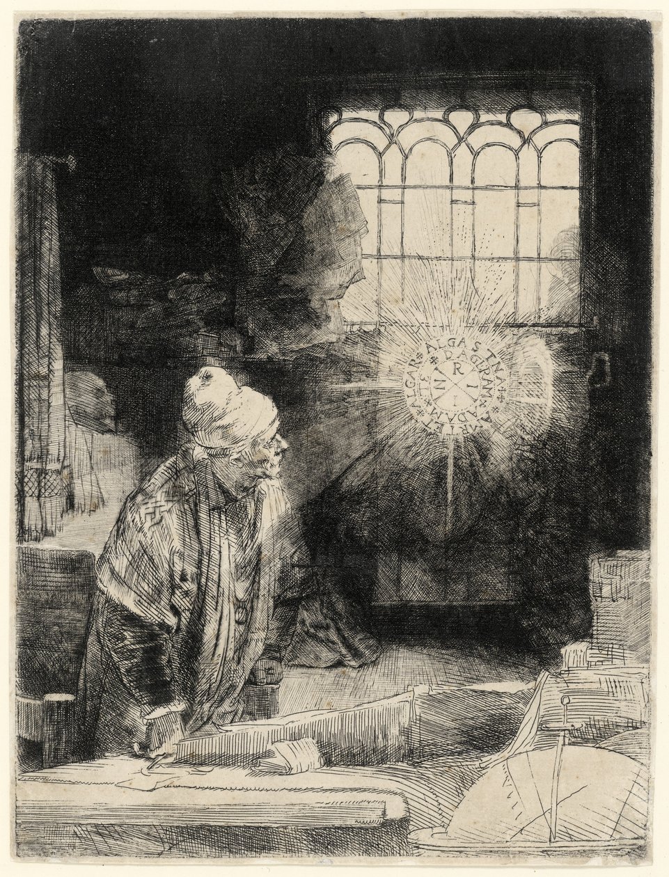 فاوست ، حانة. 1652 بواسطة رامبرانت فان راين