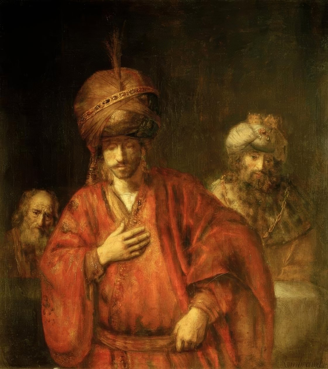 هامان من صالح بواسطة رامبرانت فان راين