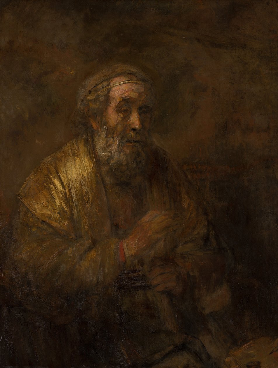 هوميروس 1663. بواسطة رامبرانت فان راين