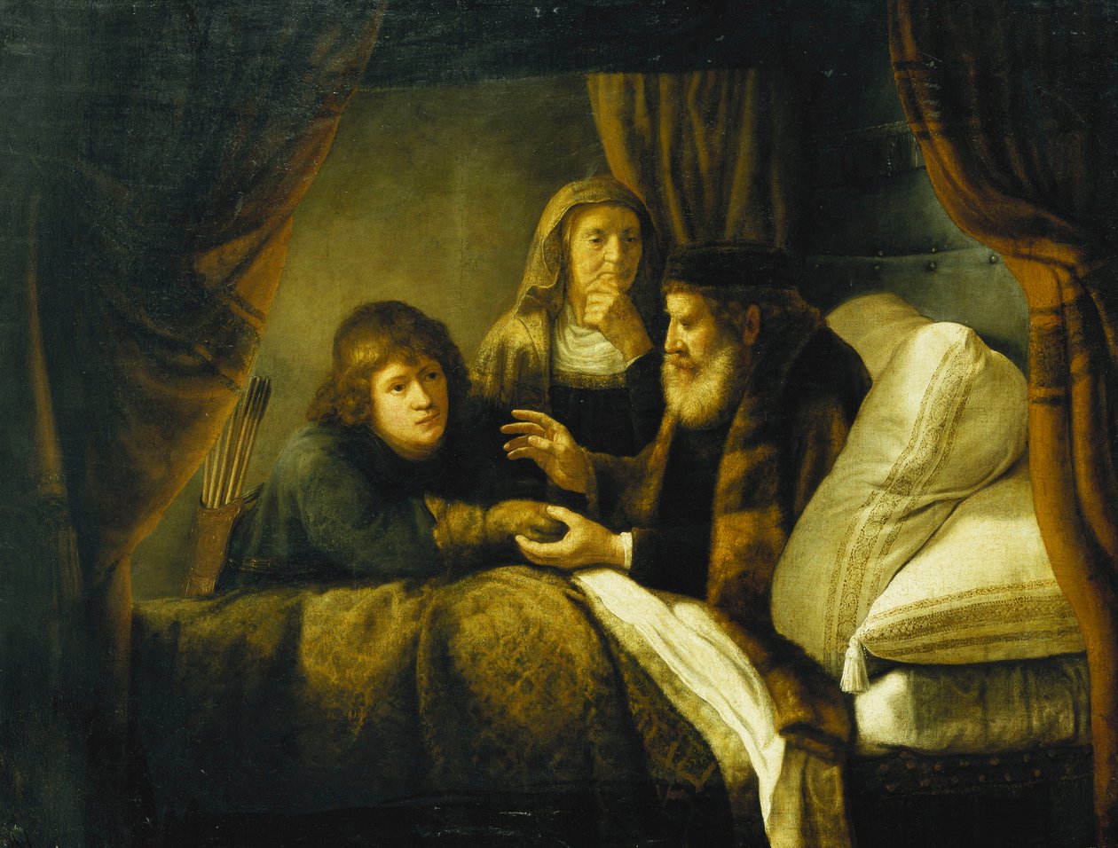 إسحاق نعمة يعقوب ، ج .1640 بواسطة رامبرانت فان راين