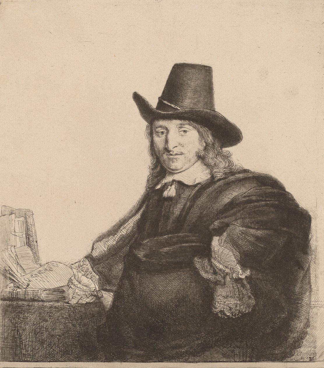 يان Asselijn ، ج. 1647. بواسطة رامبرانت فان راين
