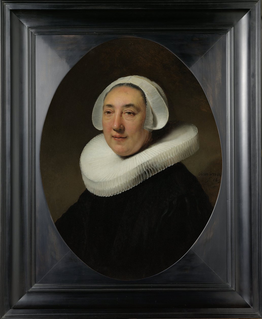صورة Haesje Jacobsdr van Cleyburg ، 1634 بواسطة رامبرانت فان راين