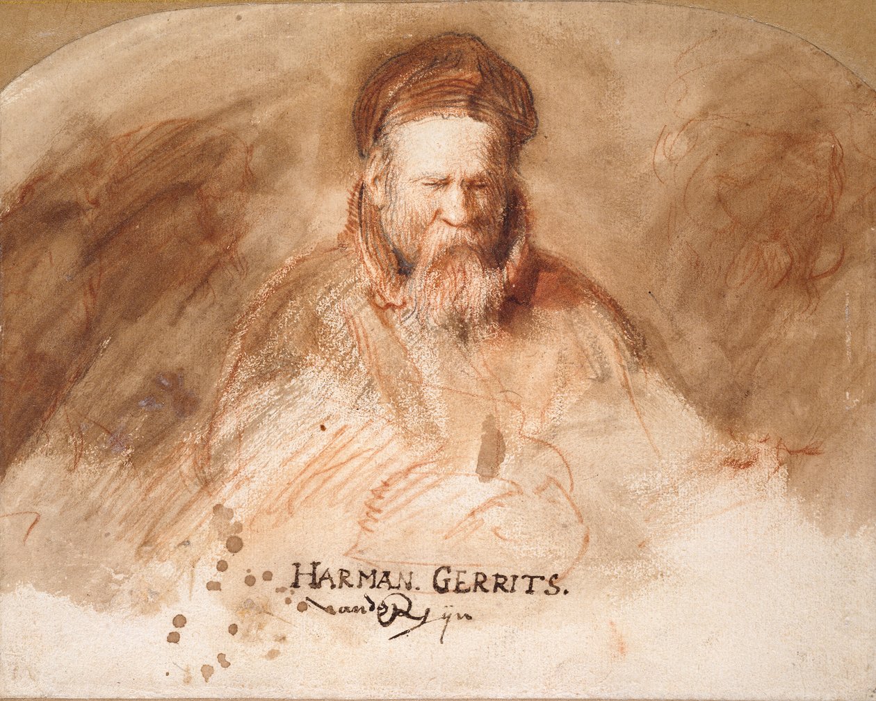 صورة لوالد رجل عجوز رامبرانت ، 1625-1630. بواسطة رامبرانت فان راين