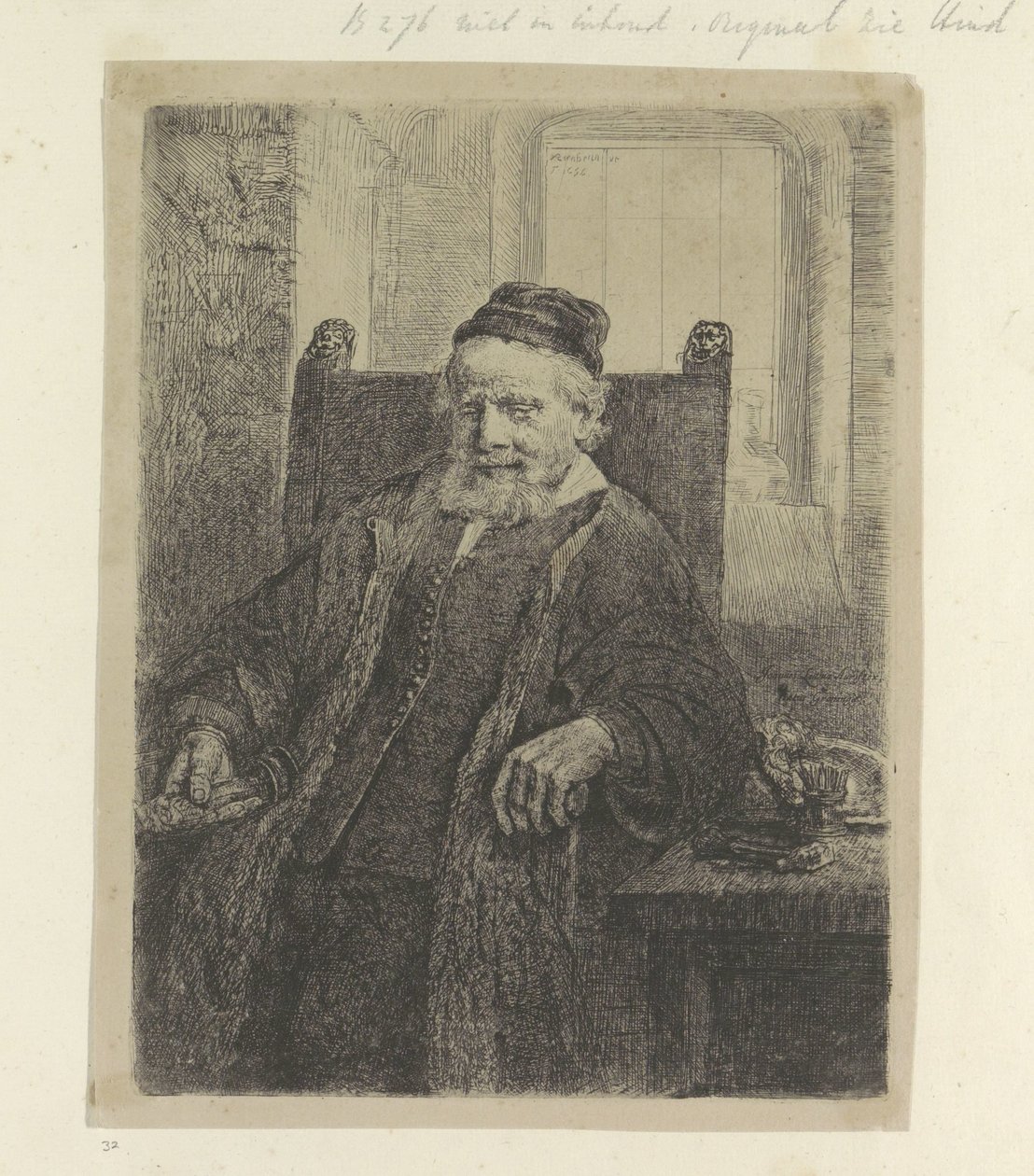 Portret van de Goudsmid Jan Lutma مجموعة من خمسة وثمانين مطبوعة أصلية (عنوان السلسلة) بواسطة رامبرانت فان راين