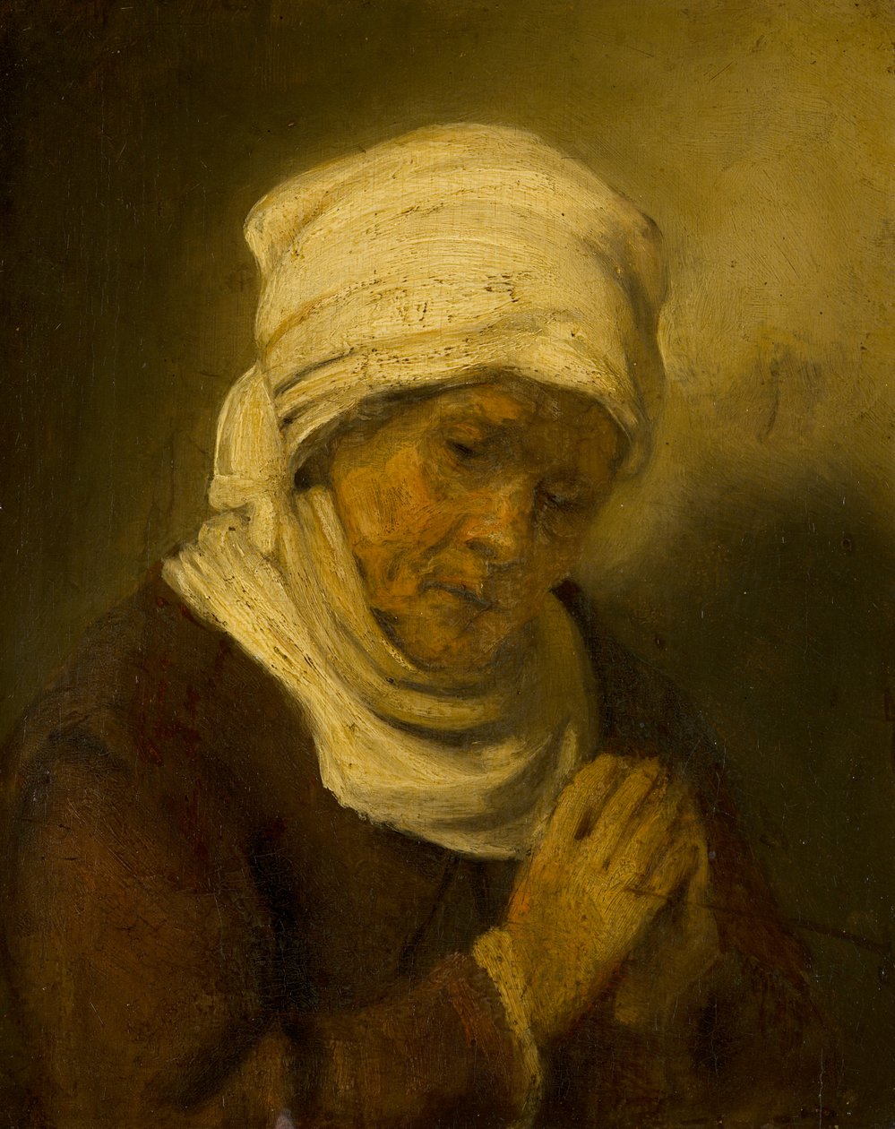 صلاة المرأة ، ج .1660 بواسطة رامبرانت فان راين